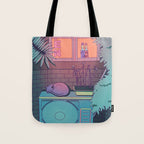 Ramune Cat Tote Bag Gallery Image 1