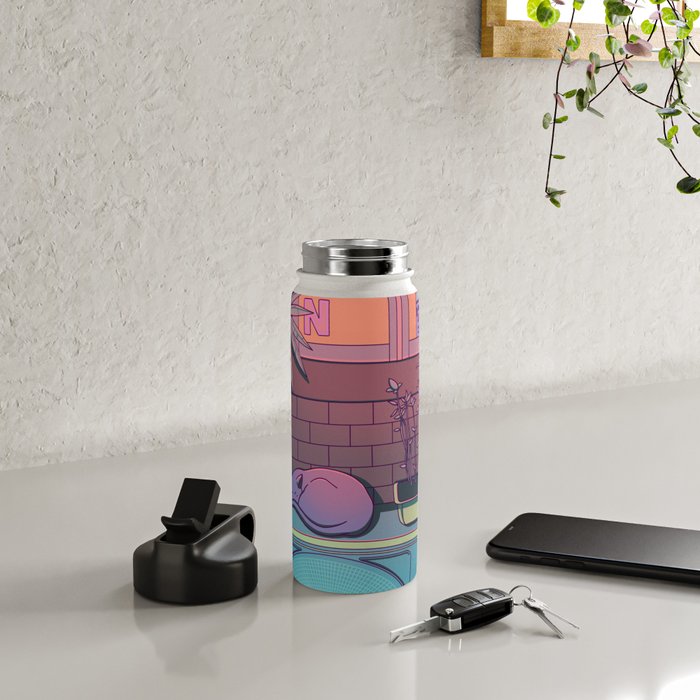Ramune Cat Water Bottle Gallery Image 4