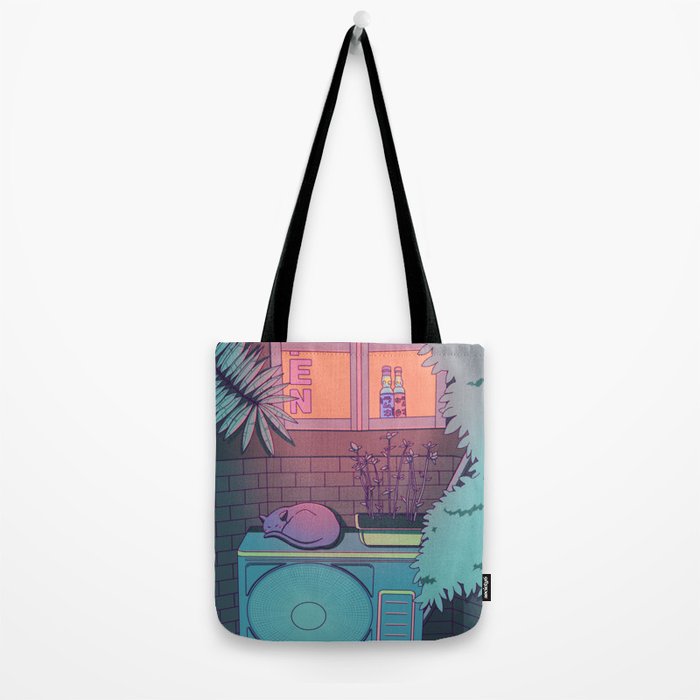 Ramune Cat Tote Bag Gallery Image 2
