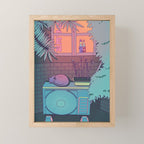 Ramune Cat Mini Art Print Gallery Image 1