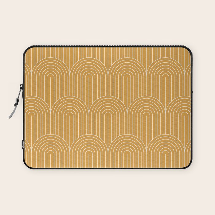 Art Deco Arch Pattern XVII Laptop Sleeve Gallery Image 1