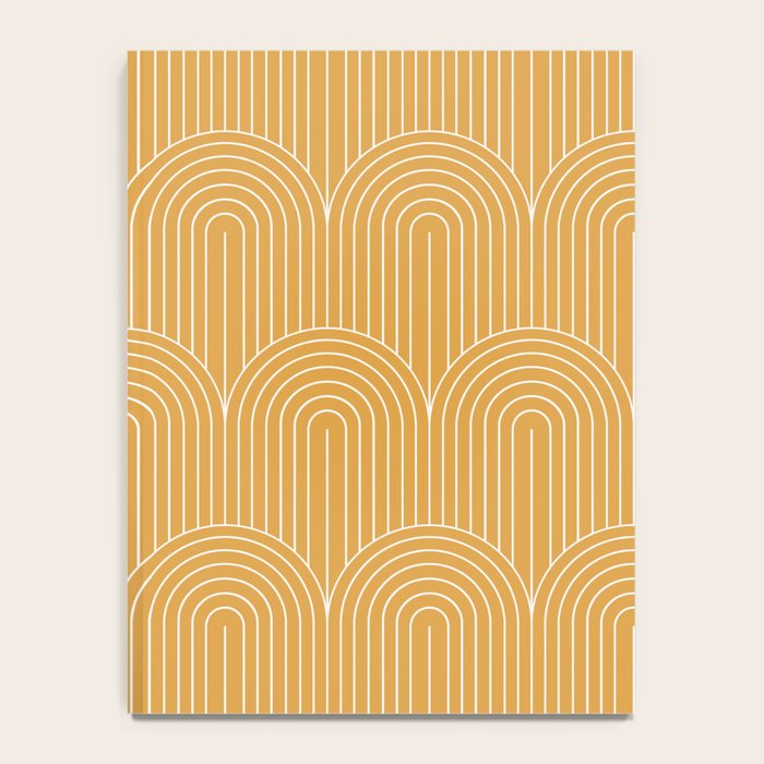 Art Deco Arch Pattern XVII Notebook Gallery Image 4