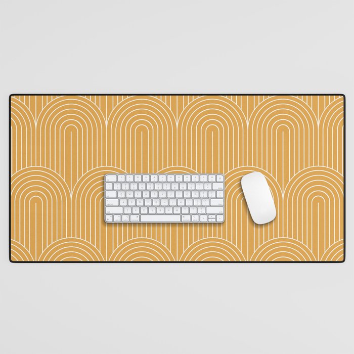 Art Deco Arch Pattern XVII Desk Mat Gallery Image 1