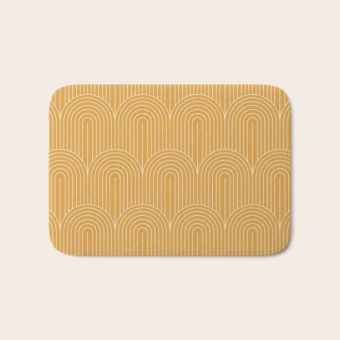 Art Deco Arch Pattern XVII Bath Mat Gallery Image 1