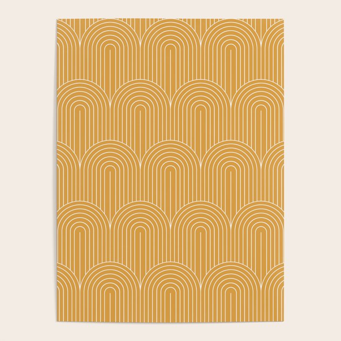 Art Deco Arch Pattern XVII Poster Gallery Image 4