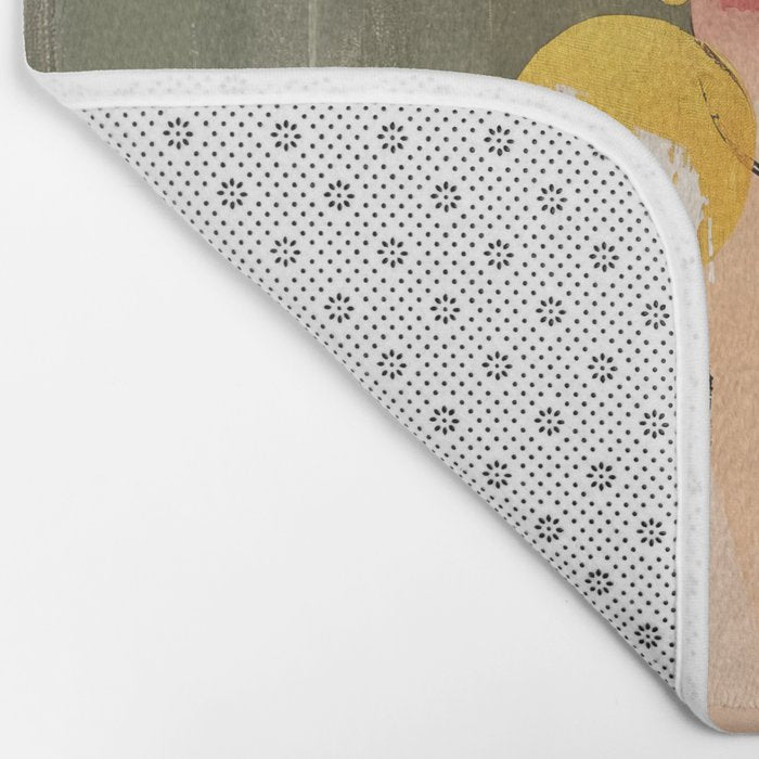 Golden Silence Modern Muse Bath Mat Gallery Image 2