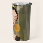 Golden Silence Modern Muse Travel Mug Gallery Image 2