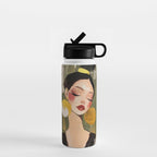 Golden Silence Modern Muse Water Bottle Gallery Image 1