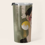 Golden Silence Modern Muse Travel Mug Gallery Image 3