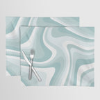 Abstract Wavy Stripes LXVI Placemat Gallery Image 1