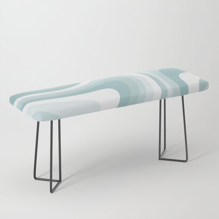 Abstract Wavy Stripes LXVI Bench Gallery Image 1
