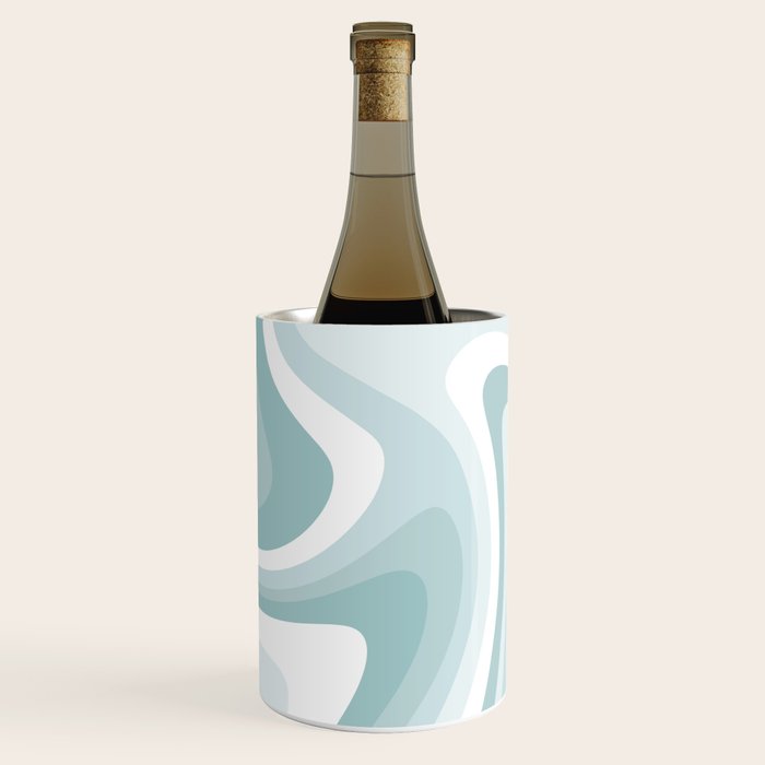 Abstract Wavy Stripes LXVI Wine Chiller Gallery Image 1