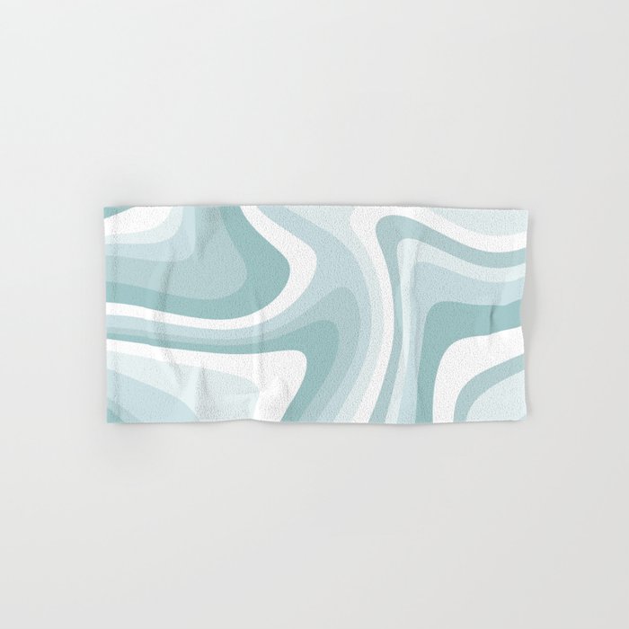 Abstract Wavy Stripes LXVI Bath Towel Gallery Image 1