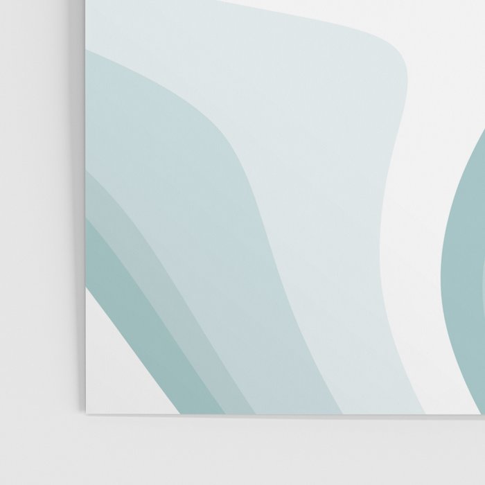 Abstract Wavy Stripes LXVI Poster Gallery Image 3