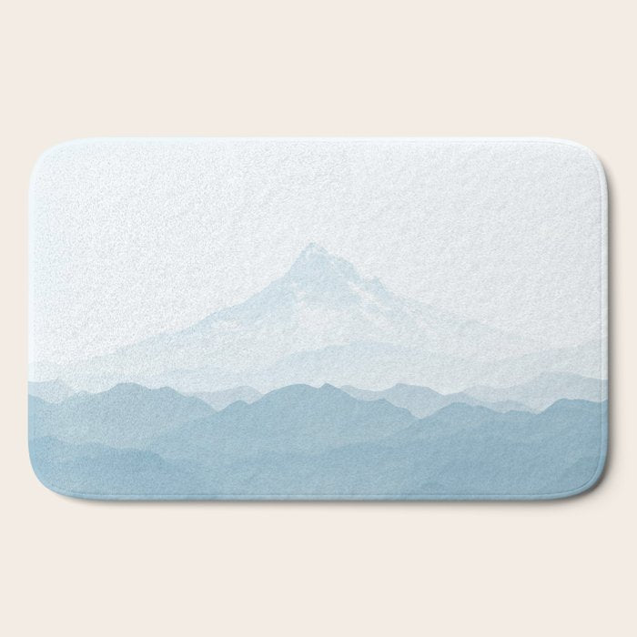 Mountain Blues - Mt. Hood Adventure Bath Mat Gallery Image 2