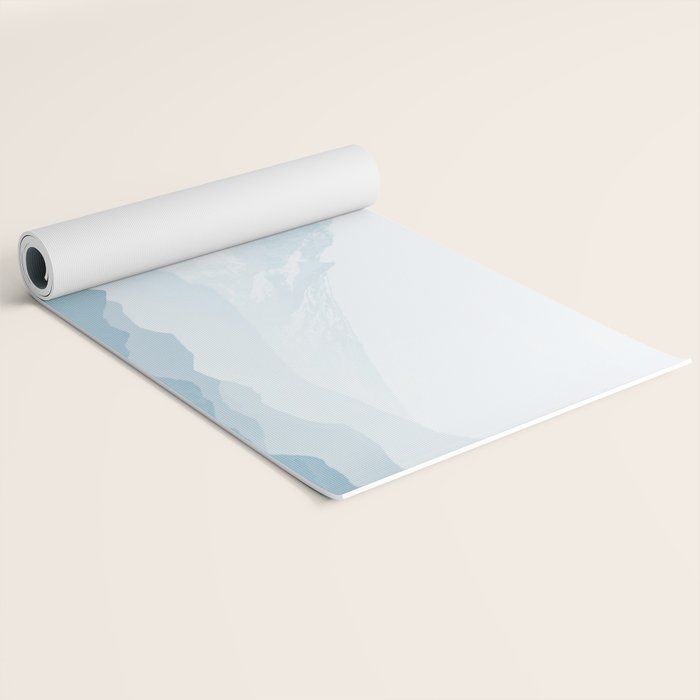 Mountain Blues - Mt. Hood Adventure Yoga Mat Gallery Image 2