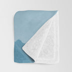Mountain Blues - Mt. Hood Adventure Throw Blanket Gallery Image 3