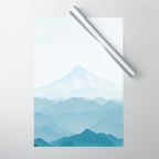 Mountain Blues - Mt. Hood Adventure Wrapping Paper Gallery Image 1