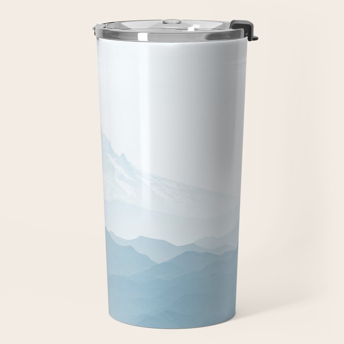 Mountain Blues - Mt. Hood Adventure Travel Mug Gallery Image 2