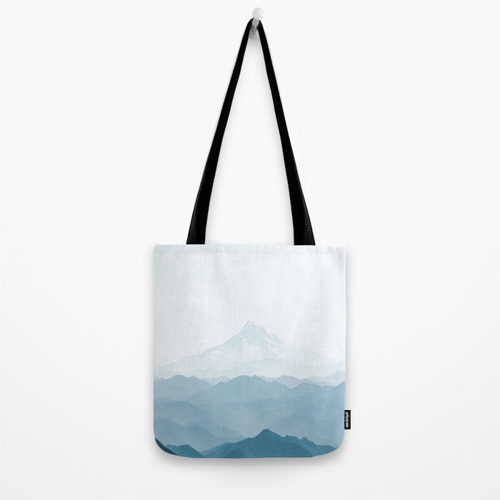 Mountain Blues - Mt. Hood Adventure Tote Bag Gallery Image 2