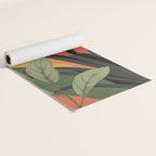 Abstract Art Tropical Leaves 109 Yoga Mat Gallery Image 2