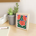 Carmine Lily Mini Art Print Gallery Image 2