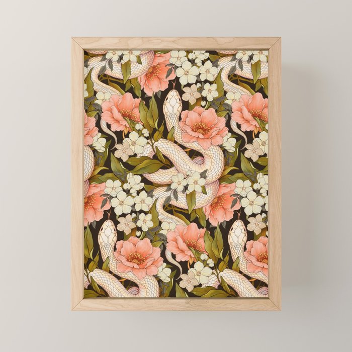 Enchanted Snake Mini Art Print Gallery Image 1