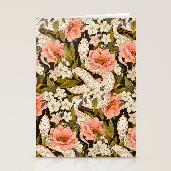 Enchanted Snake Stationery Card Gallery Image 1