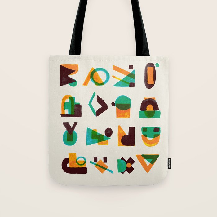 Shape of thoughts Tote Bag Gallery Image 1