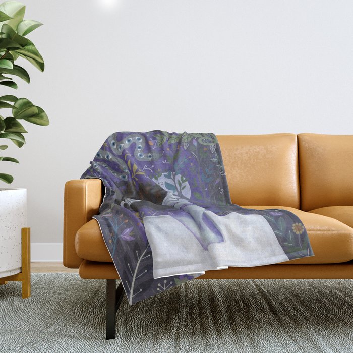 The Bride Throw Blanket Gallery Image 1