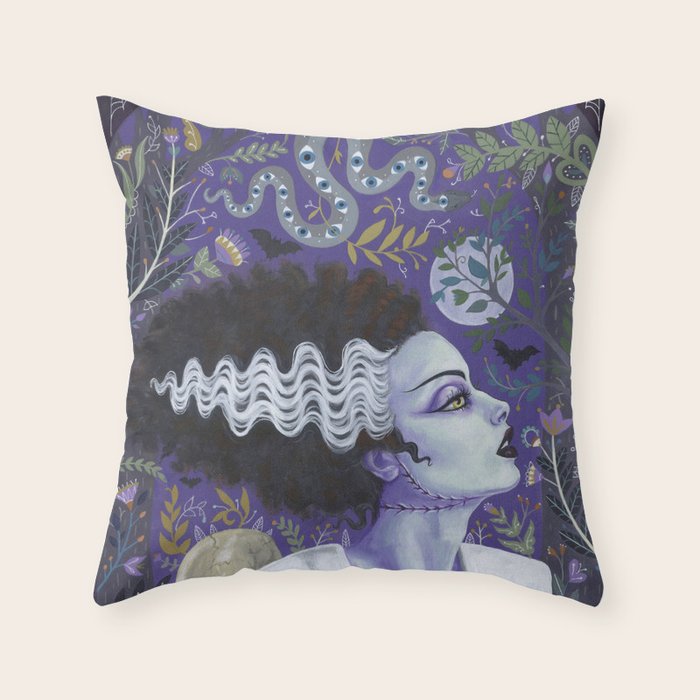 The Bride Throw Pillow Gallery Image 6