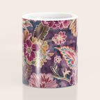Exotic Plum Bohemian Floral Coffee Mug Gallery Image 4