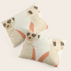 Whimsical Meerkats Pillow Sham Gallery Image 3