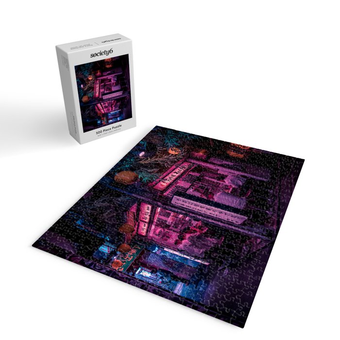 Ramen Corner in Tokyo Jigsaw Puzzle Gallery Image 2