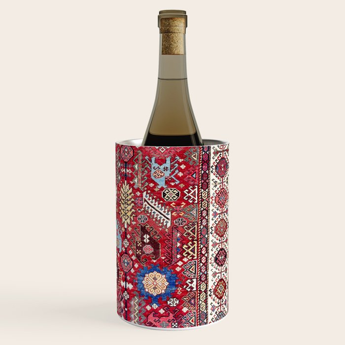 Shekarlu Qashqaâi Fars Southwest Persian Carpet Print Wine Chiller Gallery Image 3