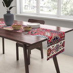 Shekarlu Qashqaâi Fars Southwest Persian Carpet Print Table Runner Gallery Image 2