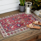 Shekarlu Qashqaâi Fars Southwest Persian Carpet Print Outdoor Rug Gallery Image 2