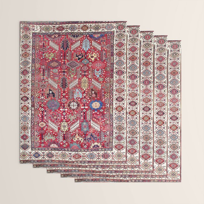 Shekarlu Qashqaâi Fars Southwest Persian Carpet Print Wrapping Paper Gallery Image 3