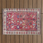 Shekarlu Qashqaâi Fars Southwest Persian Carpet Print Outdoor Rug Gallery Image 1