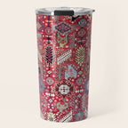 Shekarlu Qashqaâi Fars Southwest Persian Carpet Print Travel Mug Gallery Image 1