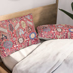 Shekarlu Qashqaâi Fars Southwest Persian Carpet Print Pillow Sham Gallery Image 2