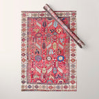Shekarlu Qashqaâi Fars Southwest Persian Carpet Print Wrapping Paper Gallery Image 1