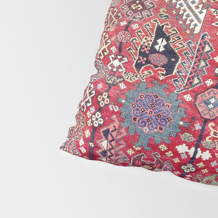 Shekarlu Qashqaâi Fars Southwest Persian Carpet Print Pillow Sham Gallery Image 4