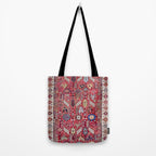 Shekarlu Qashqaâi Fars Southwest Persian Carpet Print Tote Bag Gallery Image 2