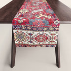Shekarlu Qashqaâi Fars Southwest Persian Carpet Print Table Runner Gallery Image 1