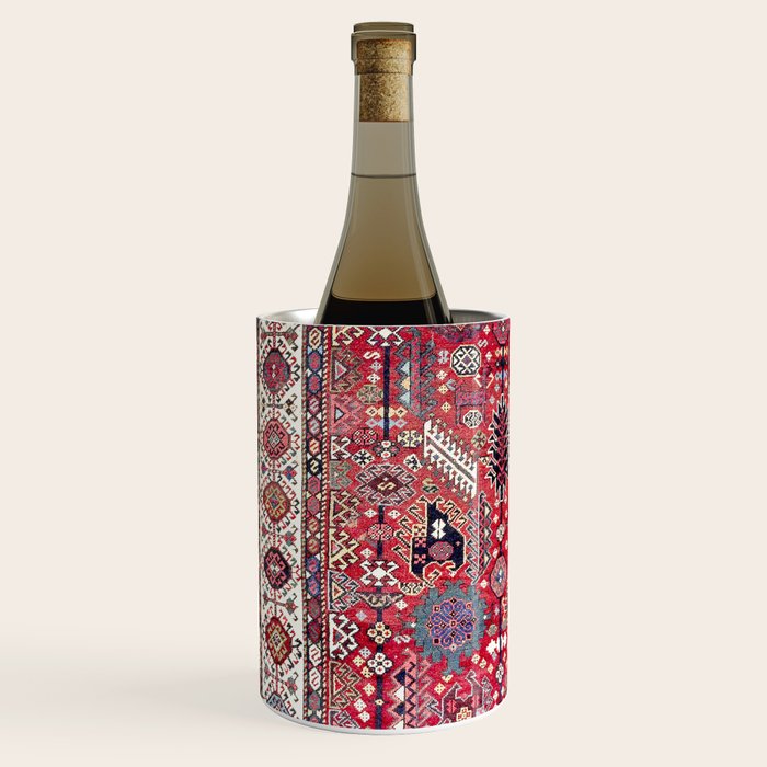Shekarlu Qashqaâi Fars Southwest Persian Carpet Print Wine Chiller Gallery Image 2