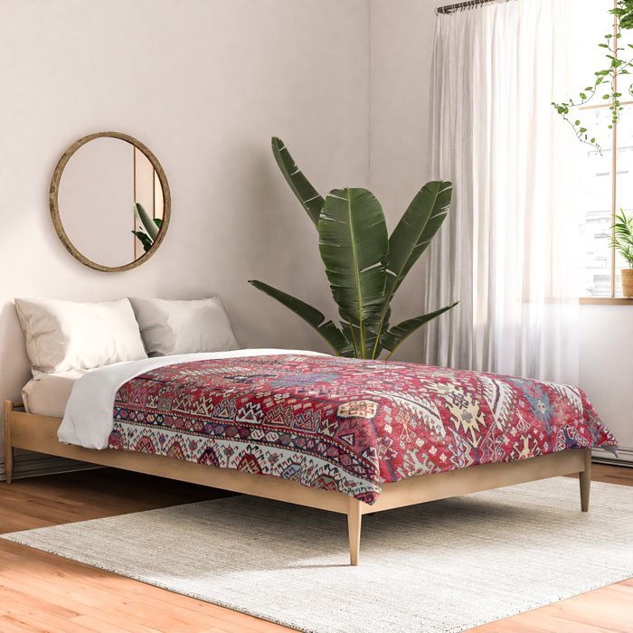 Shekarlu Qashqaâi Fars Southwest Persian Carpet Print Comforter Gallery Image 2