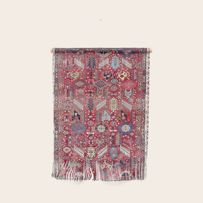 Shekarlu Qashqaâi Fars Southwest Persian Carpet Print Wall Hanging Gallery Image 1