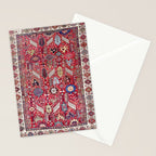 Shekarlu Qashqaâi Fars Southwest Persian Carpet Print Stationery Card Gallery Image 2