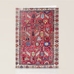 Shekarlu Qashqaâi Fars Southwest Persian Carpet Print Stationery Card Gallery Image 2